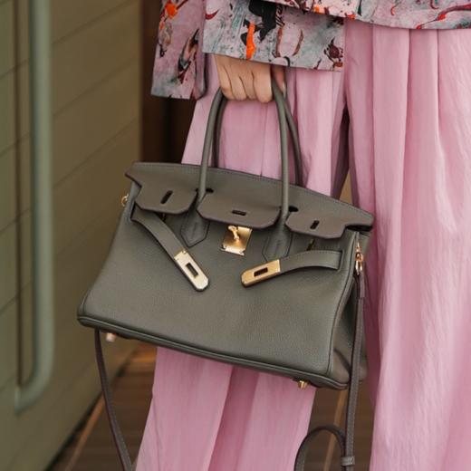 PanYiXiu/潘依绣头层牛皮高级质感通勤百搭轻奢手提单肩包 BL5877 商品图0