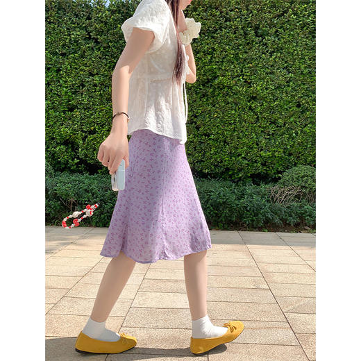 <曾小咸推荐>4.6现货秒杀！微信超特价！ 紫色半身裙 日常119.99 立减70 秒杀49.99！白色衬衫短袖 日常139.99 立减80 秒杀59.99！ 商品图4