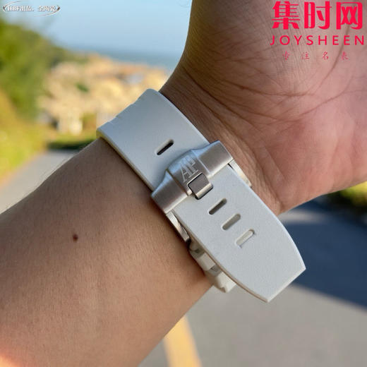 HBF爱彼皇家橡树离岸型26402陶瓷系列 白陶瓷 男士腕表 表径44mm 7750改Cal.3126机 商品图7