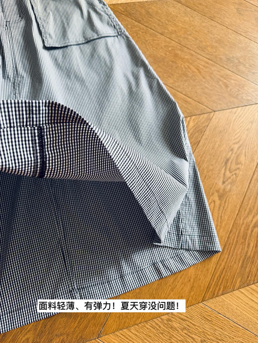 26夏薄-显瘦高腰-北*面千鸟格半裙【包邮+三天无理由退换】 商品图13