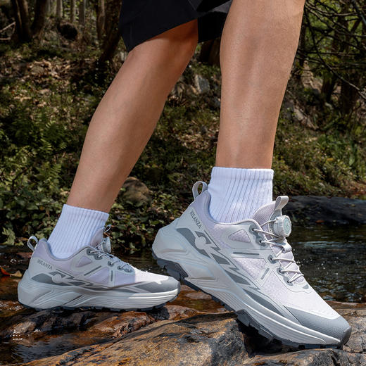 WFK 情侣款免系带户外徒步鞋27017 商品图0