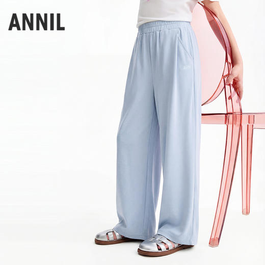 女童针织单裤夏季新款安奈儿童装EG626829 商品图0