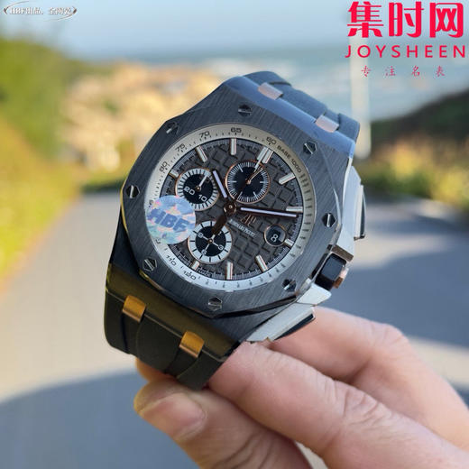 HBF爱彼皇家橡树离岸型26415陶瓷系列 26402黑陶瓷 男士腕表 表径44mm 7750改Cal.3126机 商品图2