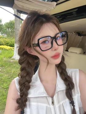 香奈儿 欧阳娜娜同款大黑框素颜镜 ◎5408款 尊嘟显脸小