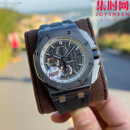 HBF爱彼皇家橡树离岸型26402陶瓷系列 黑陶瓷 男士腕表 表径44mm 7750改Cal.3126机 商品图1