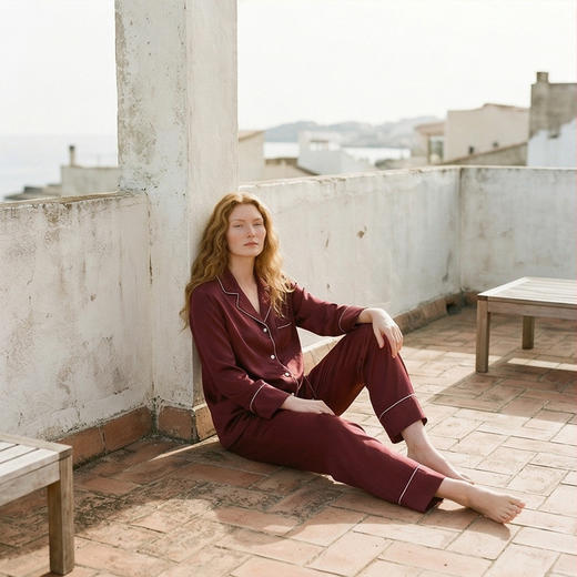 NJP/NOT JUST PAJAMA  天丝棉睡衣家居服套装四季可穿NJP084 商品图1