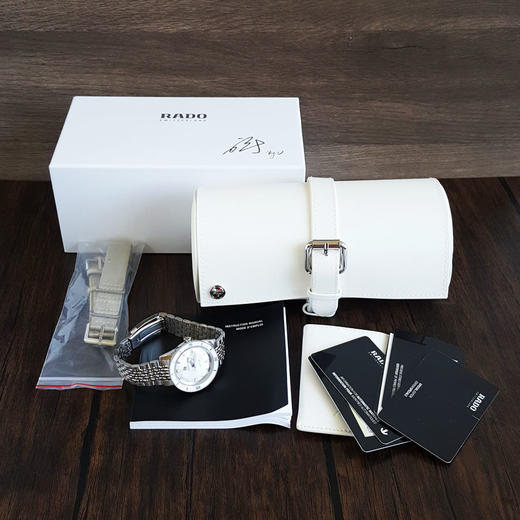 【95新】RADO 雷达R32500708自动机械机芯日期显示37MM（女款）库克船长系列精钢260326NJS08 商品图1