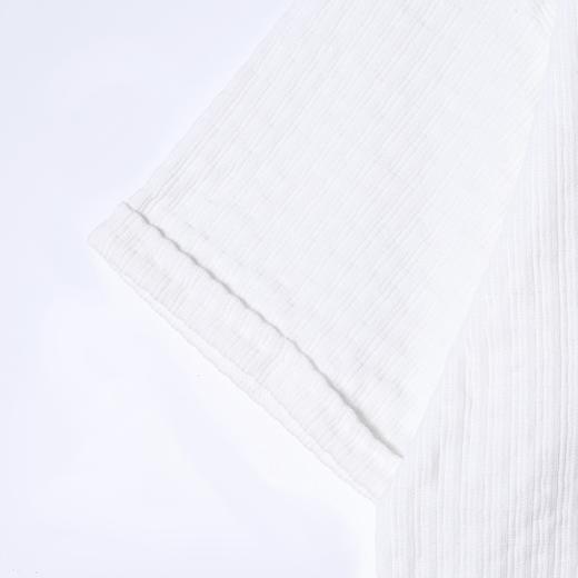 SDSA男装2026新款肌理感半纽扣亨利领短袖T恤宽松圆领休闲上衣 商品图2