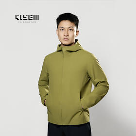 4158m 观致轻奢法式连帽无痕风衣