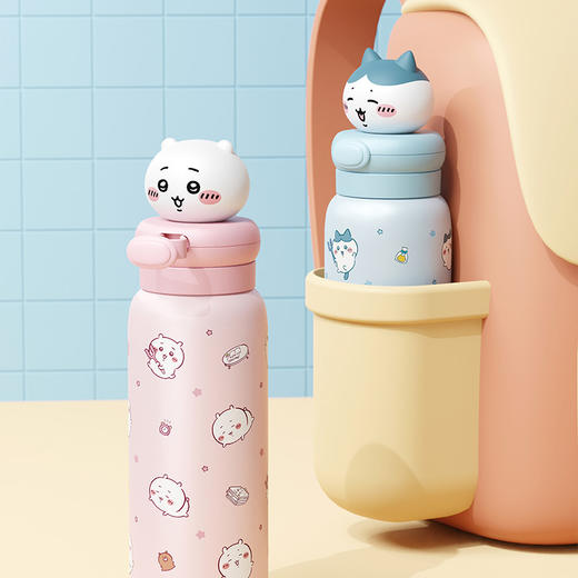 【316不锈钢内胆，全身可拆卸易清洁】正版保温杯吉伊卡哇女生高颜值可爱双饮大容量便携水杯.TA 商品图2