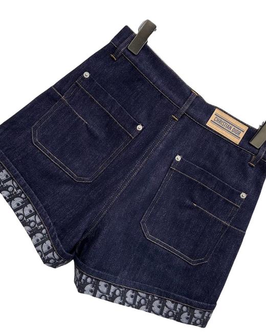 女款翻折边牛仔短裤 可配套装la010 商品图2