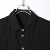 SDSA男装2026新款高贵轻奢潮牌简约褶皱纯色短袖衬衫显瘦百搭上衣 商品缩略图2
