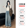 夏季新款天丝牛仔裤女春季新款高腰垂感慵懒宽松直筒显瘦小个子阔腿裤 商品缩略图2