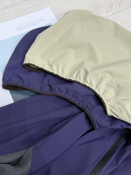 点此购买 素然安高若网眼拼接透气薄款防晒连帽女士皮肤衣 zc 344566 商品图7