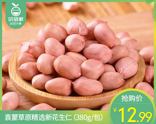 袁蒙草原精选新花生仁（380g/包）生产日期: 3月 商品图0