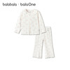 【balaOne】巴拉巴拉女童睡衣套装2026秋新款儿童家居服小童甜美 商品缩略图4