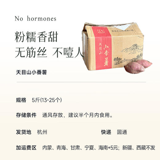 【小番薯 29.9元5斤】口感粉糯香甜 减脂健康小粗粮红薯~ 商品图10