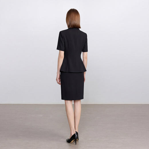 IWY/高级感酒店接待西装套裙女气质商务通勤职业裙装夏季短袖工作服6CS33 商品图4