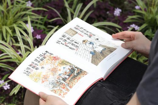 《老树画画·四季集锦》(涵套全4册）赠：文艺插画笔记本1个， 商品图8