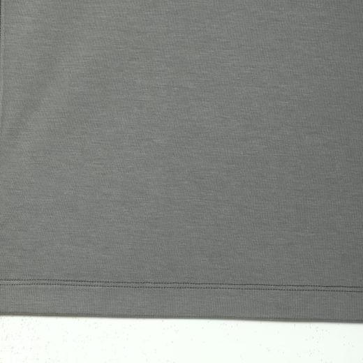 SDSA男装2026新款轻奢简约亲肤缝线半拉链立领短袖T恤百搭舒适 商品图3