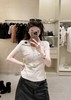 女款针织短袖上衣zh025 商品缩略图3