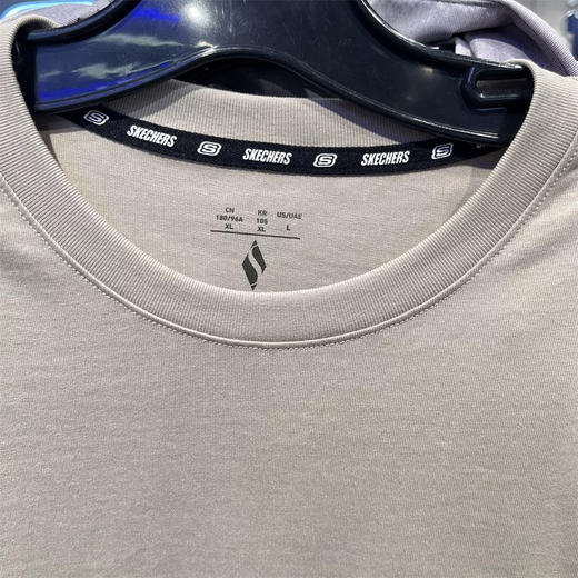 XY｜Skechers斯凯奇男款2024夏季圆领运动休闲针织短袖T恤衫l224 m071-00 v 8 商品图1