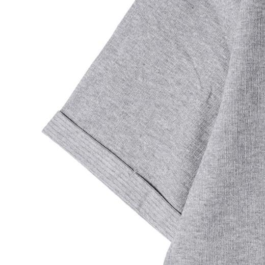 SDSA男装2026新款轻奢肌理感铆钉贴袋短袖T恤宽松圆领休闲上衣 商品图2