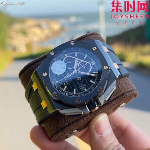 HBF爱彼皇家橡树离岸型26405陶瓷系列 26402黑陶瓷 男士腕表 表径44mm 7750改Cal.3126机 商品图6