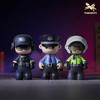 铜师傅《长安卫萌警系列》工位办公桌创意摆件 潮玩手办铜摆件 商品缩略图0