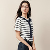 【商场同款】诗凡黎百搭系带针织衫25夏新款条纹上衣3G5131961 商品缩略图2