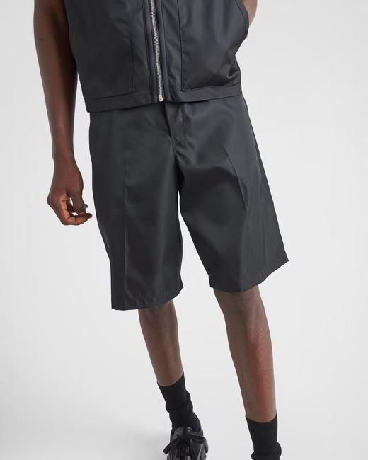 P.R.D 尼龙宽松版 阔腿休闲短裤 DK398 商品图1