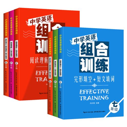 2026新版中学英语组合训练七八九年级阅读理解短文填词完形填空 商品图4