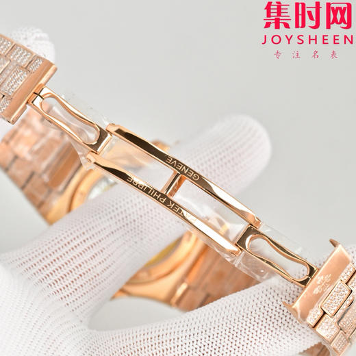 PDF百达翡丽 鹦鹉螺满天星5719系列 满钻鹦鹉螺 男士腕表 Nautilus 5719系列奢华满钻腕表 商品图6