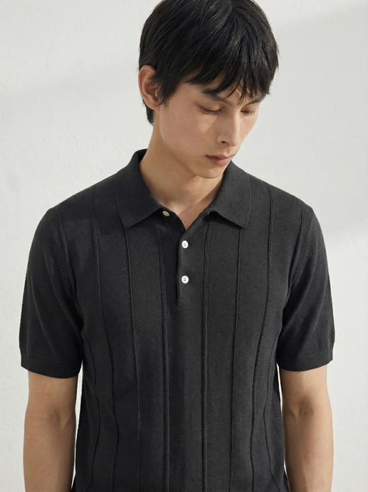 「4款可选」87.7%埃及棉12.3%桑蚕丝16针工艺针织衫 商品图4