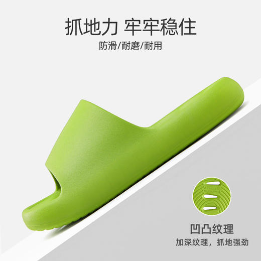 防滑洗澡拖鞋男女夏季家居室内踩屎感漏水家用eva浴室凉拖鞋批发 商品图3