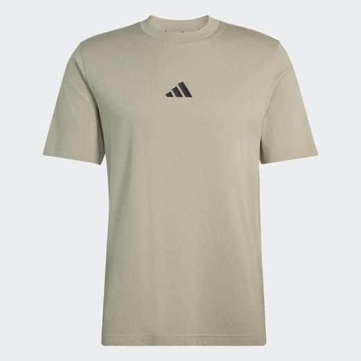 Adidas阿迪达斯SINGLE JERSEY T-SHIRT 男子纯棉运动休闲短袖T恤KC0905 商品图3