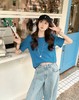 二店y 静谧海岛蓝~海岛T恤 百搭简约圆领显瘦短袖【VQJ26033486】 商品缩略图0