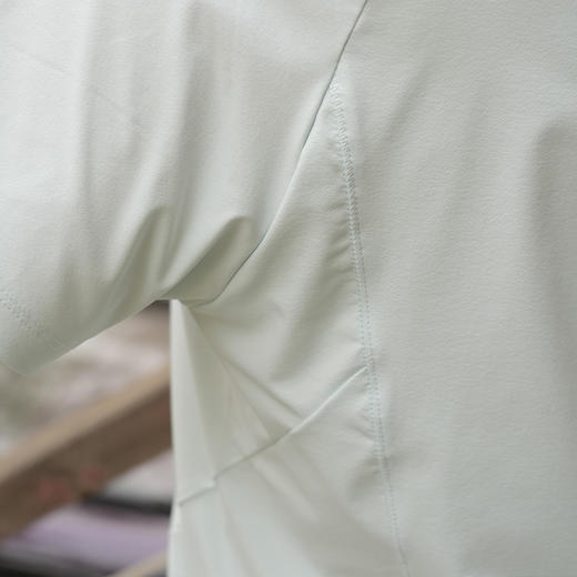 【lulu同款】2026新款小皱激光冲孔多功能裁片男女款四面弹透气运动T恤 商品图13