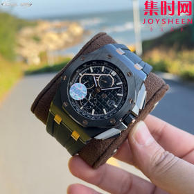 HBF爱彼皇家橡树离岸型26405陶瓷系列 26402黑陶瓷 男士腕表 表径44mm 7750改Cal.3126机