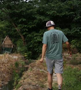 8塔 C1奇怪树印花速干短袖T恤 TX633