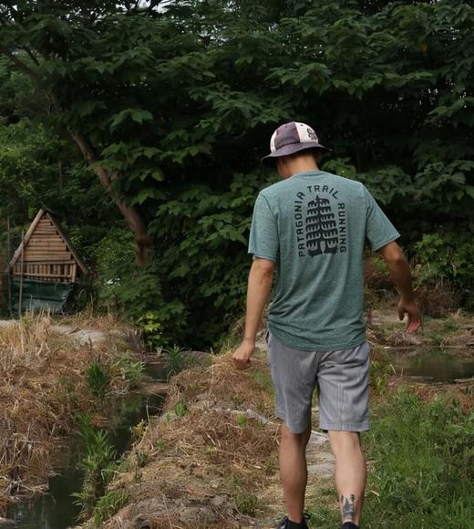 8塔 C1奇怪树印花速干短袖T恤 TX633 商品图0