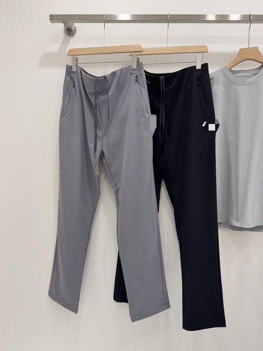 48-7 签约面料 三箭头 轻薄软糯 弹力速干 男士抽绳松紧 休闲裤 商品图2