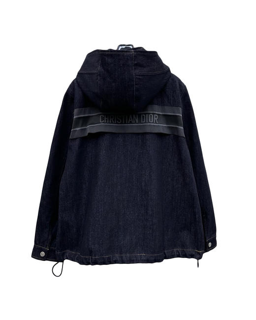 女款可拆帽长款牛仔外套 可配套装la010 商品图1