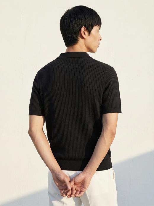 「4款可选」87.7%埃及棉12.3%桑蚕丝16针工艺针织衫 商品图9