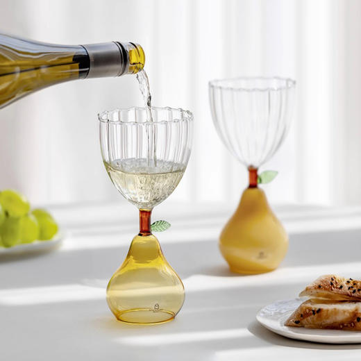 ICHENDORF 花果系列意大利进口手工可爱立体花型耐热玻璃水杯 商品图10