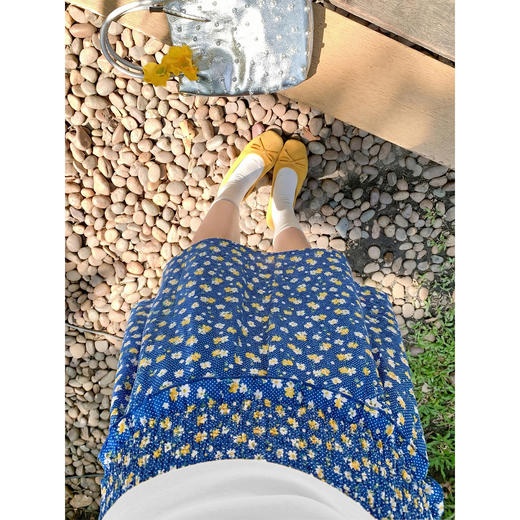 <曾小咸推荐>4.10现货秒杀 ！微信超特价！韩系碎花半身裙 日常199.99 立减120 秒杀79.99！！ 商品图3