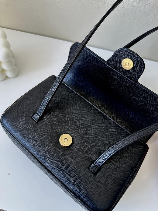 THS-无 香家 大牛工厂 preppy coco鱼子酱牛皮单肩包 CQ1434 商品图10