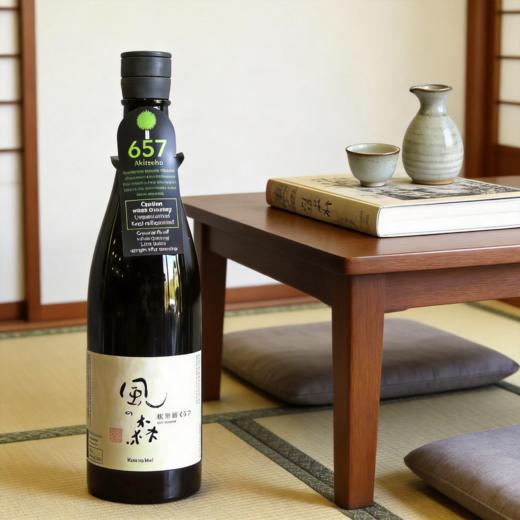 日本风之森秋津穗657无过滤生原清酒 商品图3