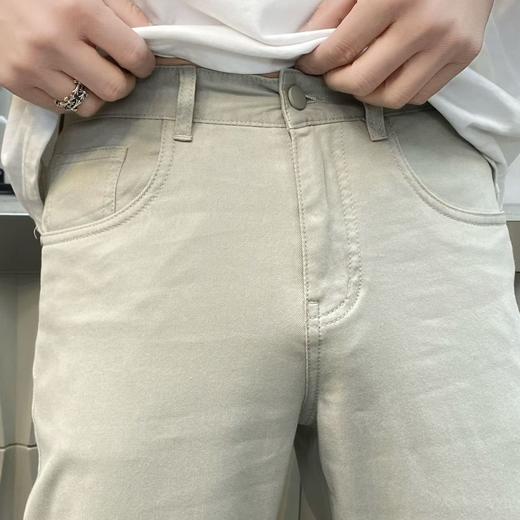 老钱风轻商务百搭修身水洗宽松小直筒柔软休闲男长裤    KDZC-Y78018 商品图2