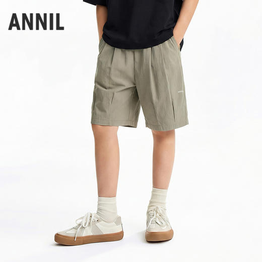 男女童梭织中裤夏季新款安奈儿童装EM626813 商品图2